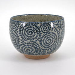 japanese blue patterns bowl TAKO KARAKUSA
