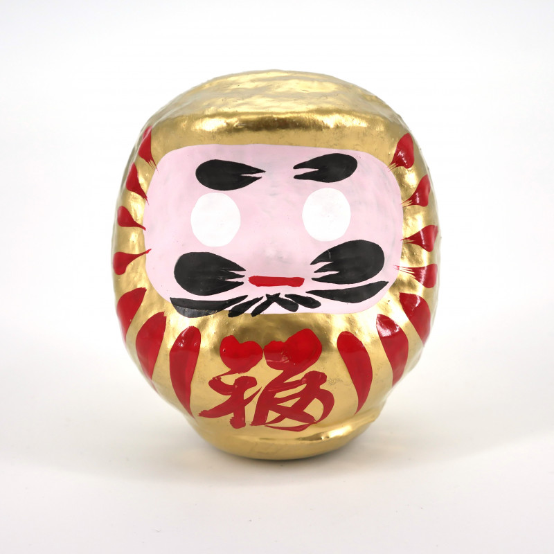 Japanische Füllepuppe, DARUMA, golden