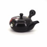 japanese blue kyusu teapot tokoname brush AOHAKE