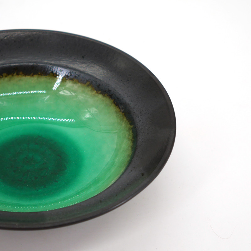 piccola ciotola di riso giapponese in ceramica, LAGOON verde