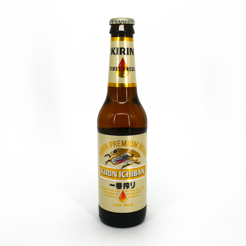Japanese Kirin beer in bottle - KIRIN ICHIBAN BOTTLE