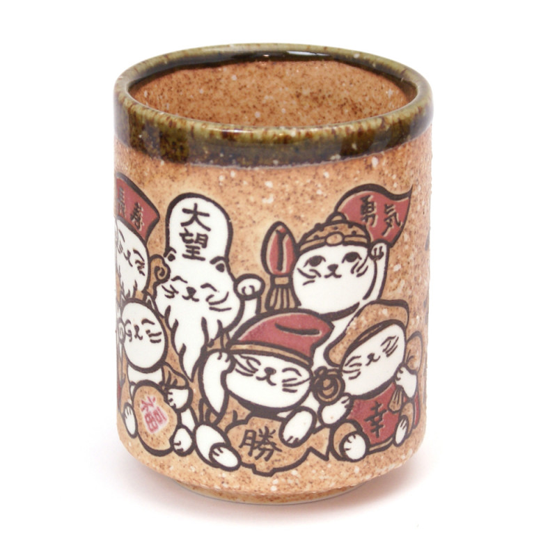 japanische Teetasse, MANEKINEKO, Katze