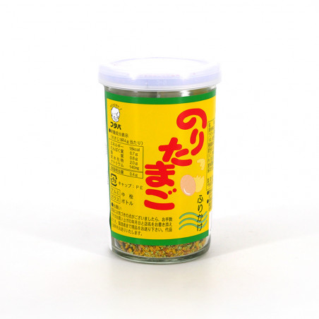 Assaisonnement pour riz goût oeuf et algues japonaises -  FUTABA NORITAMAGO FURIKAKE, fabriqué au Japon