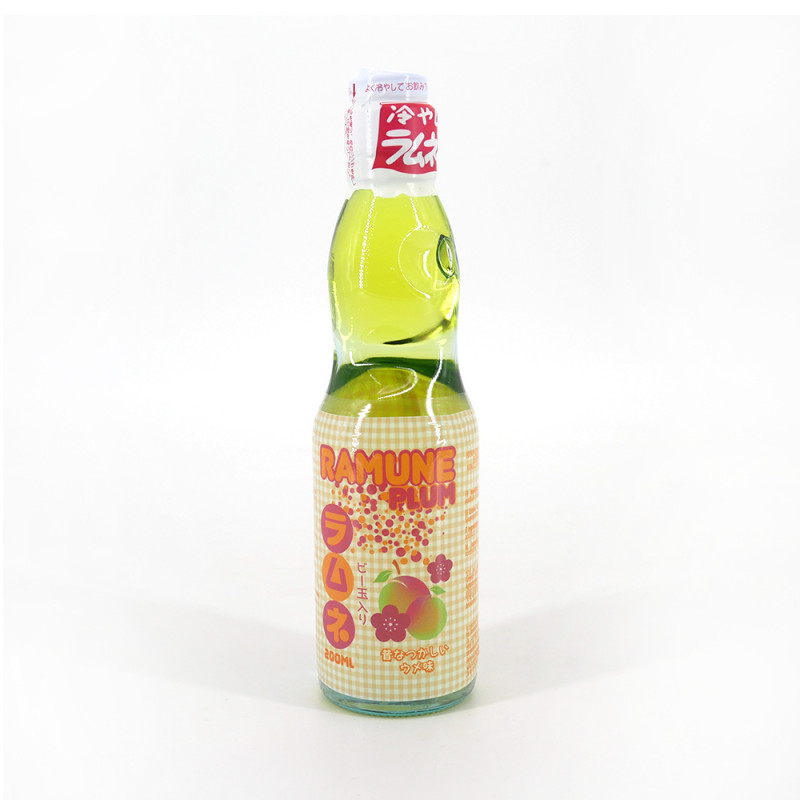 Limonade japonaise Ramune goût prune - RAMUNE UME 200ML