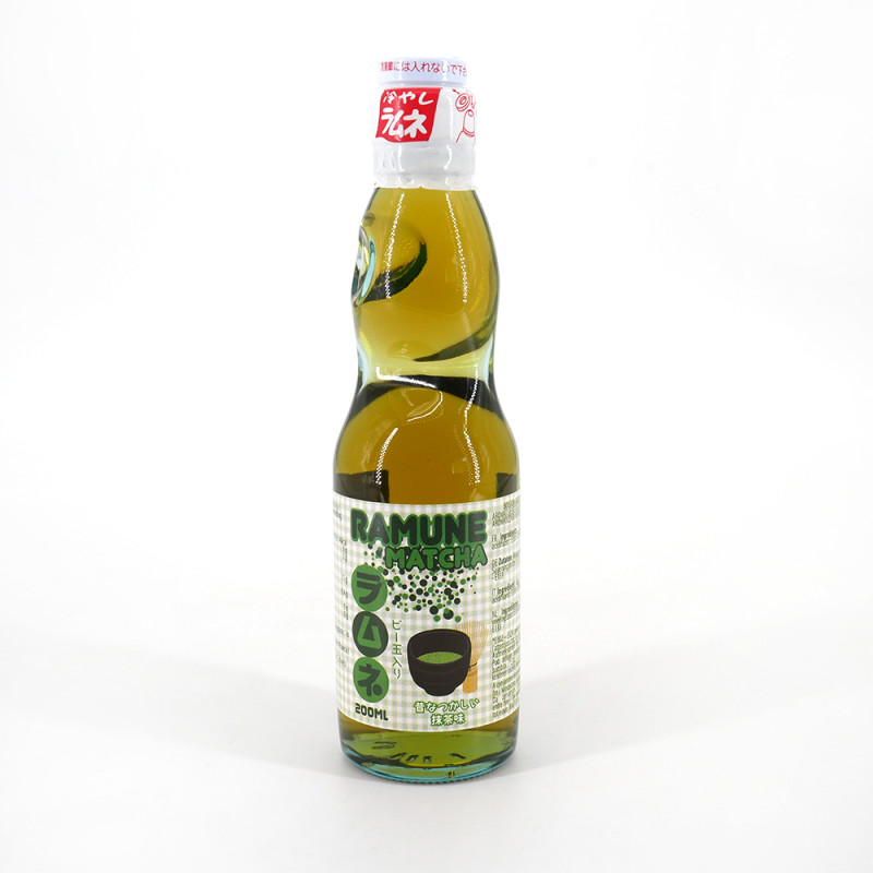 Limonade japonaise Ramune goût matcha - RAMUNE MATCHA 200ML