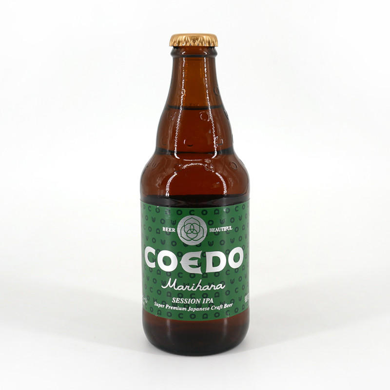 Coedo Marihuana Japanese beer in bottle - COEDO MARIHUANA 333ML