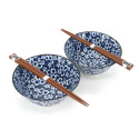 Set de 2 bols japonais en céramique - CHISANA HANA