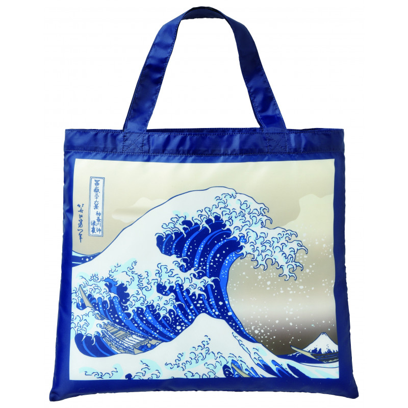 Bolsa de poliéster ecológica, ECO BAG NAMIURA WALK, wave