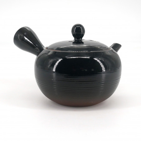 Japanese tokoname kyusu teapot, AOI, blue