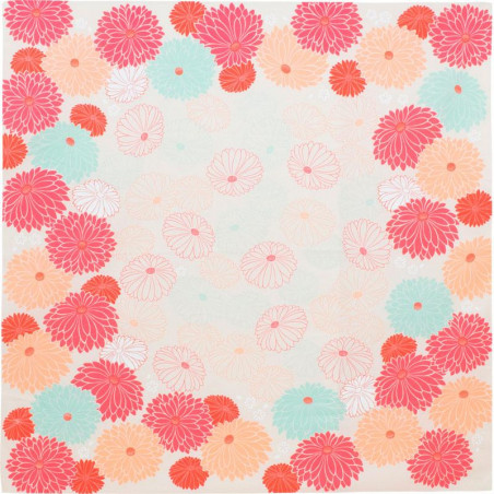 Japanische Baumwolle furoshiki, ADELINE KLAM, Chrysantheme