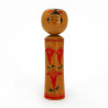 Muñeca japonesa de madera - kokeshi vintage - NARUKO