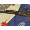 Vorhang aus japanischem Noren-Polyester, MORI NO CHIE FUKURÔ