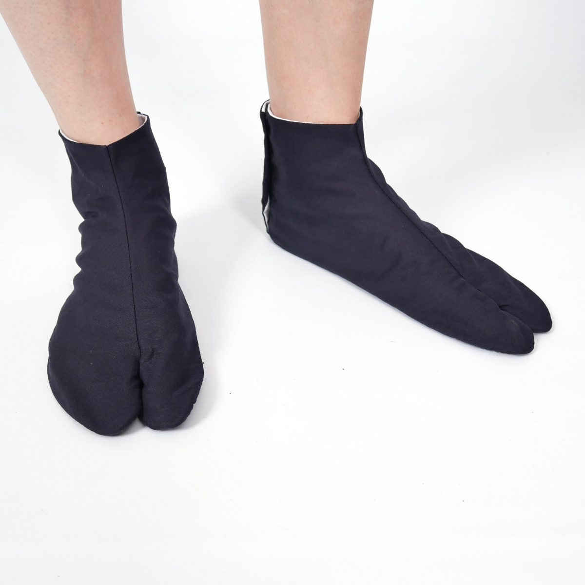 Chaussettes Tabi Japonaises Noir /Tabi Japanese Socks Black 28-30 cm