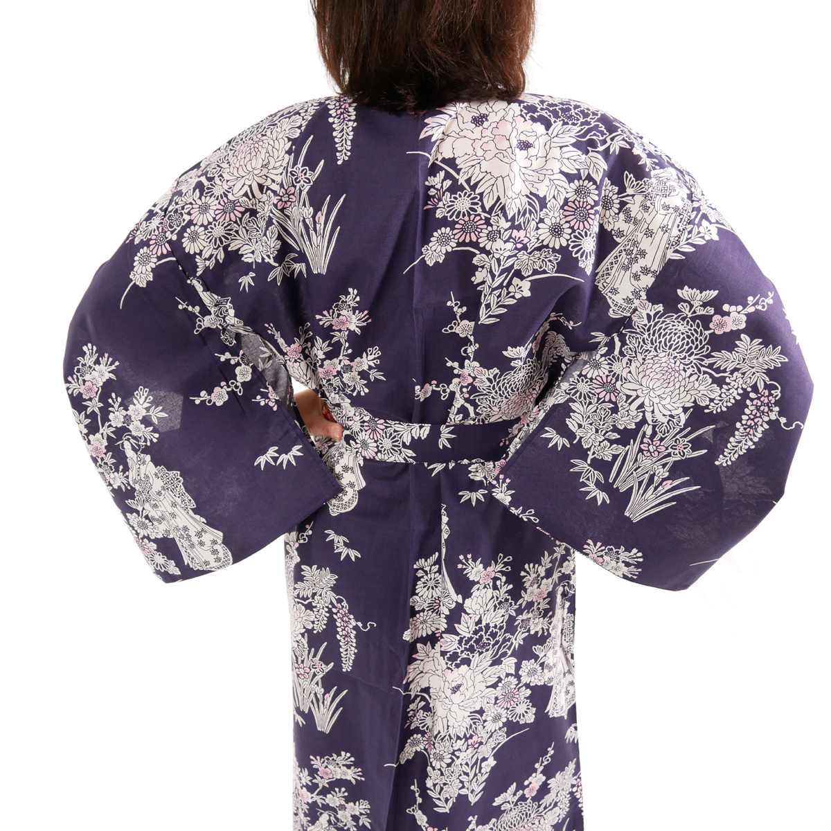 Traditional Japanese Kimono Yukata Mens Dressing Gown Lounge Robes Warrior  Male Kimono Mujer Robe New Arrival - Asia & Pacific Islands Clothing -  AliExpress