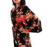 kimono giapponese kimono giapponese felice, SAKURA PEONY, peonia e fiori di ciliegio