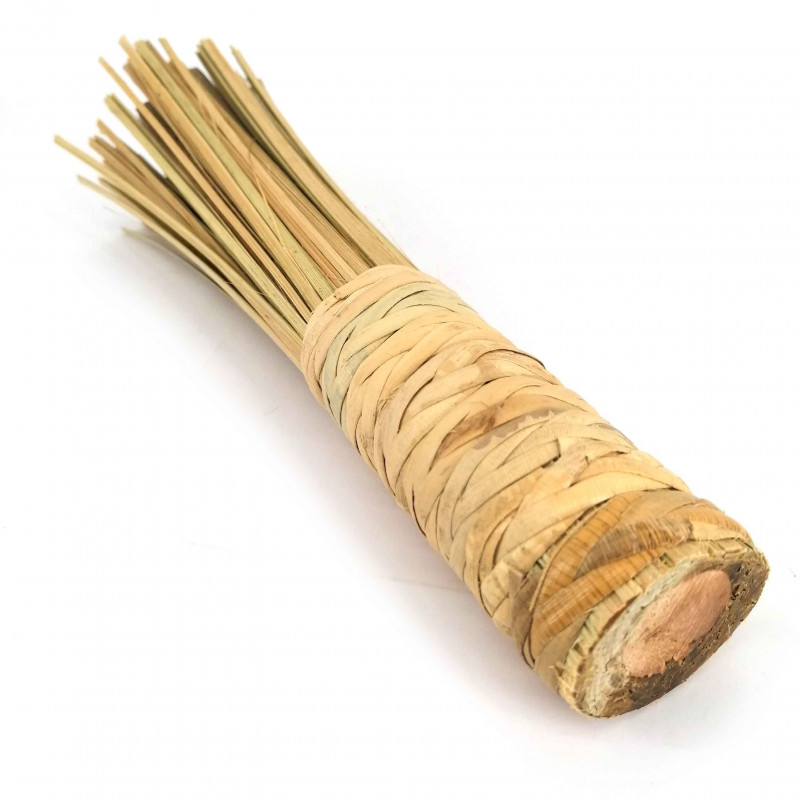 Spazzola per deglassare in bambù con manico intrecciato - TAKE BURASHI