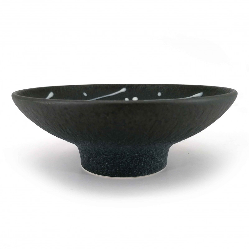 Coupelle japonaise en céramique brute, bleu gris, KIMO I