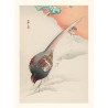 Japanese print, Egret, Ohara Koson