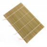 Natte en bamboo japonaise pour rouler les makis, MAKISU MAT