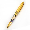 Goldene Kugelschreiber, schwarze Tinte, in einer Box, UTAMARO, drucken