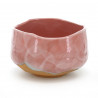 matcha tea bowl pink PINKU KOHIKI