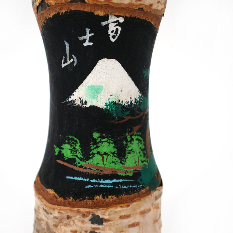 Grande poupée en bois japonaise, KOKESHI VINTAGE, 24cm