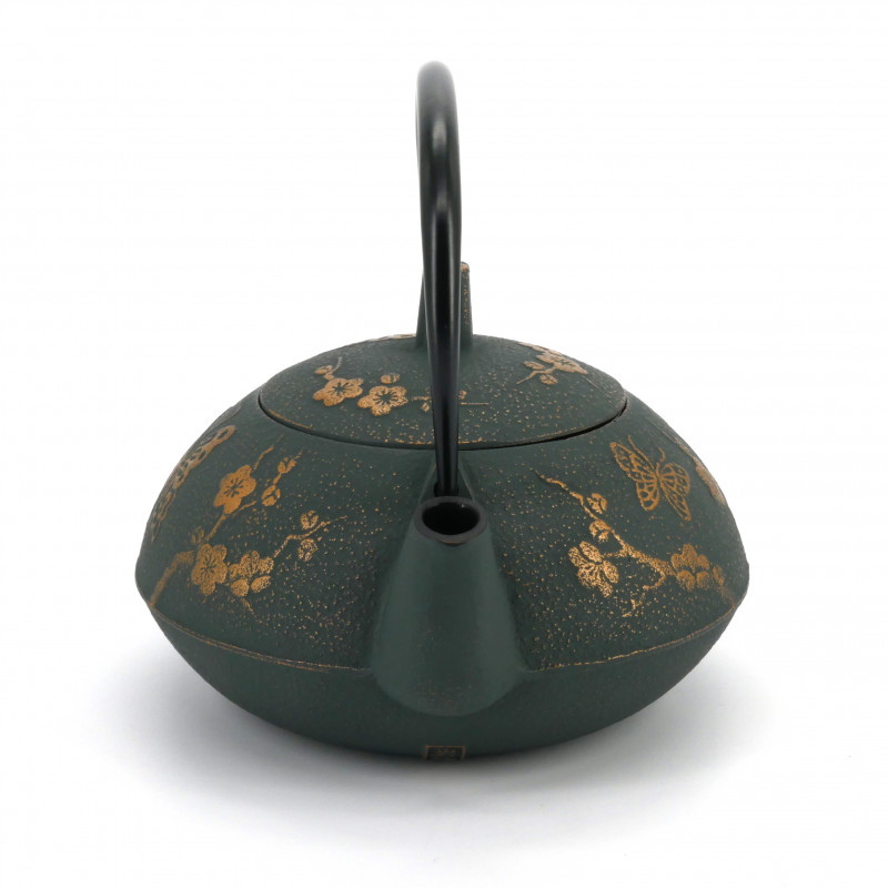 Théière bronze japonaise en fonte IWACHU, CHOCHO, 0,55lt