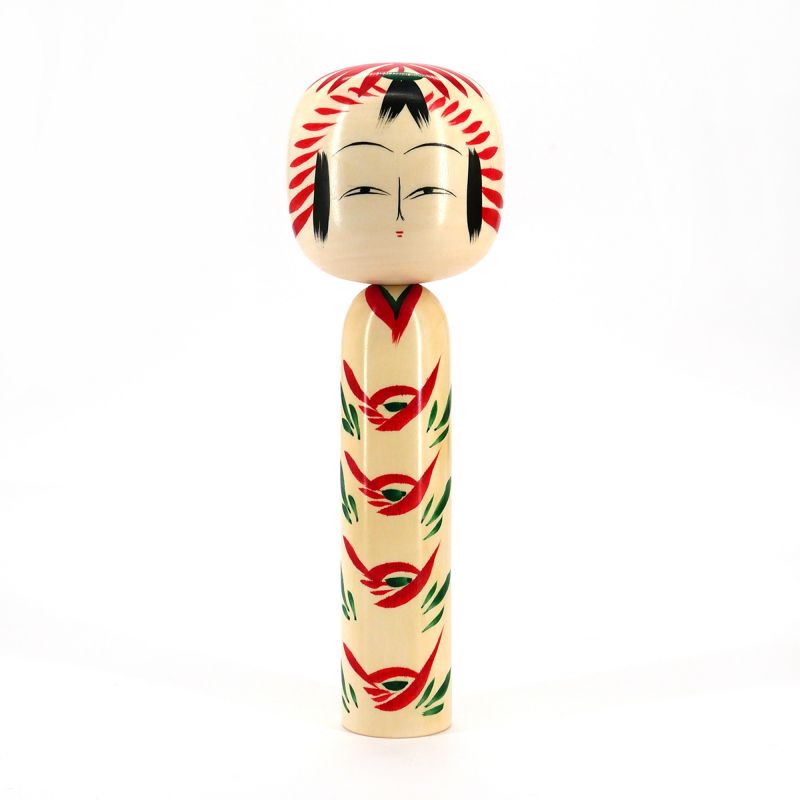 Bambola giapponese in legno Kokeshi - TOGATTA