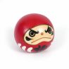 Japanese kokeshi in red daruma wood - DARUMA