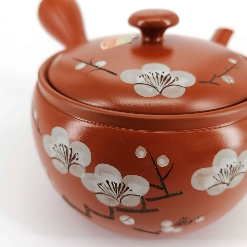 Théière japonaise tokoname kyusu en terre cuite - TOKONAME UME