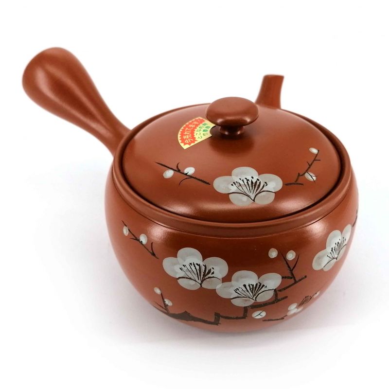 Tetera japonesa tokoname kyusu de terracota - TOKONAME UME