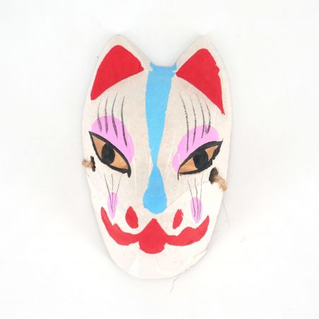 Maschera di carta giapponese - KITSUNE - 