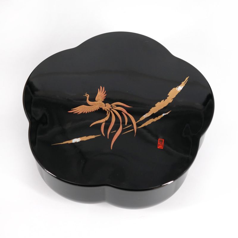Aufbewahrungsbox aus schwarzem Phönixharz - HOOOH - 15,6cm