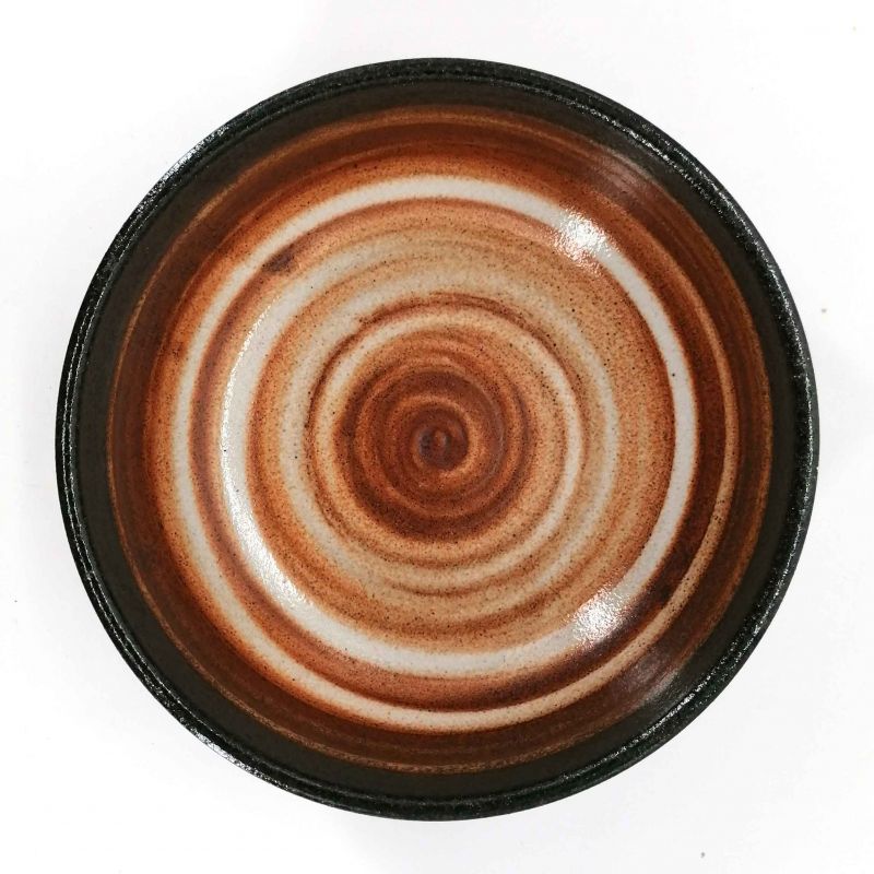 Japanese ceramic donburi bowl - UZUMAKI KOHI