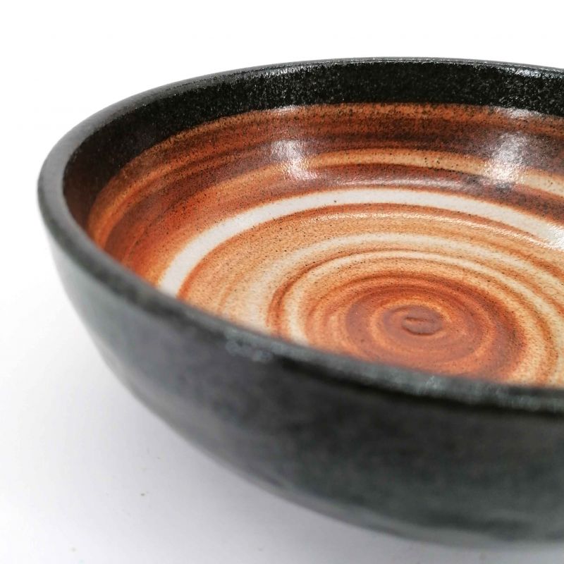 Japanese ceramic donburi bowl - UZUMAKI KOHI