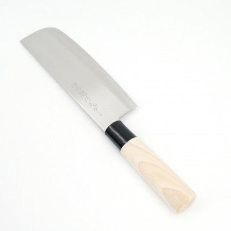 Cuchillo japonés para verdura BUNKA martillado - con saya