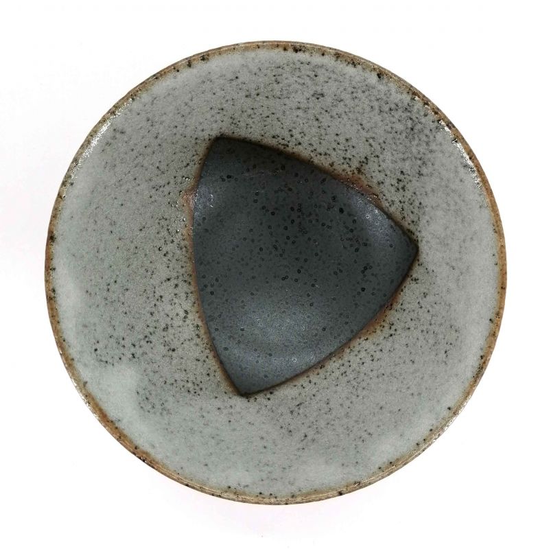 Cuenco de arroz de cerámica japonés - SANKAKKEI