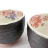 Duo di tazze da tè in ceramica giapponese - SAKURA KANDO