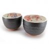 Duo di tazze da tè in ceramica giapponese - SAKURA KANDO