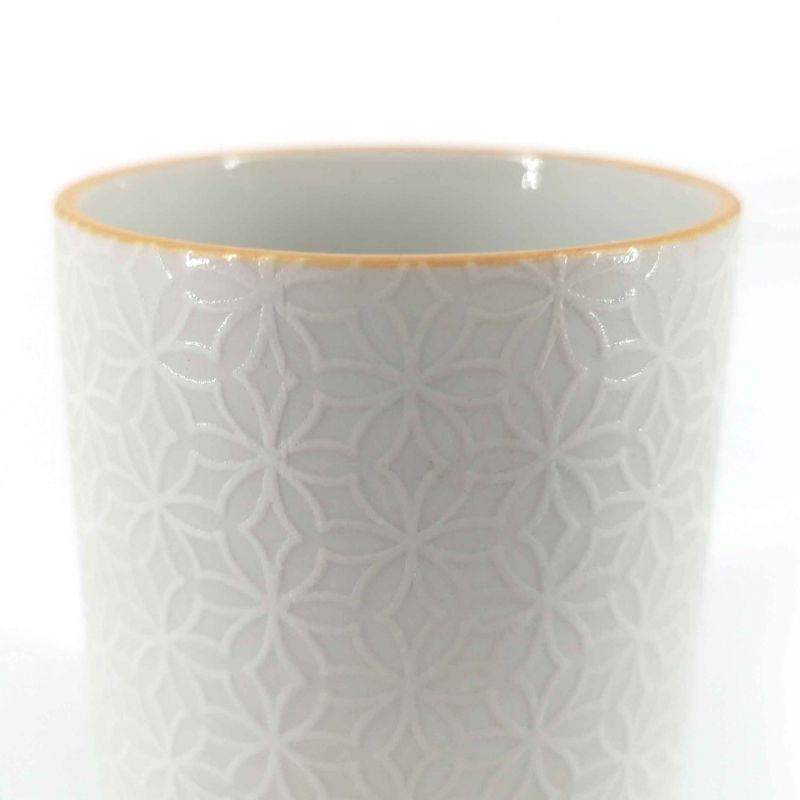 Tasse à thé japonaise en céramique, blanc - SHIPPO