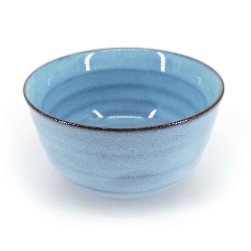 Taza de té de cerámica japonesa, azul claro - AOI MAGUKAPPU