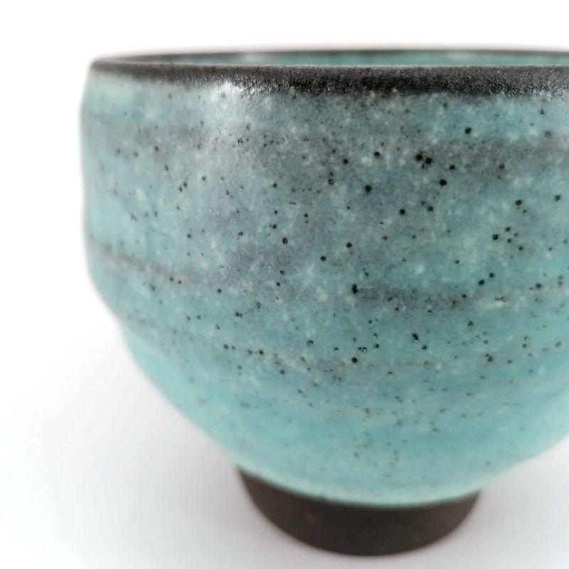 Tazza da tè in ceramica giapponese, blu satinato - TSUYAKESHI