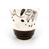 Japanische Keramik-Teetasse, braun - HANA ORIBE