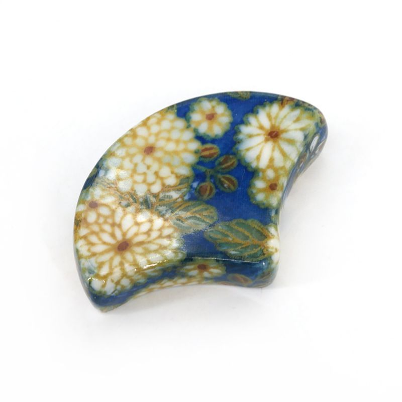 Resto de palillos de cerámica japonesa - ITTAI - azul
