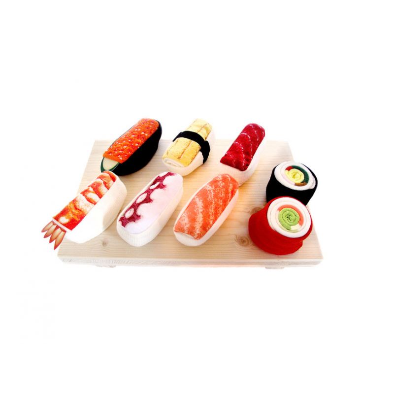 Japanese sushi socks - SALMON