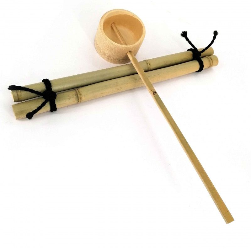 Cucharón japonés ritual bambú temizu, TEMIZU YA