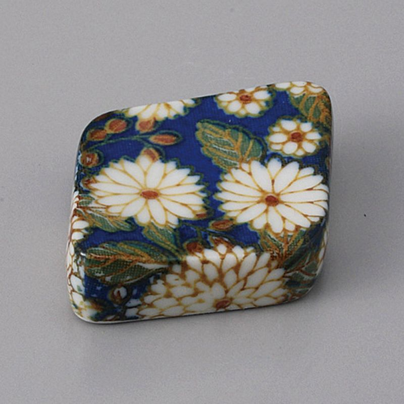 Poggia bacchette in ceramica giapponese - ITTAI - blu