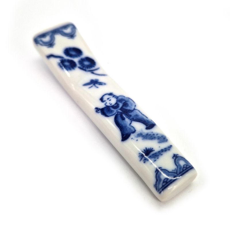 Japanese ceramic chopstick rest - KARAKO BACHI