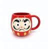 Tazza in ceramica giapponese ROSSA - REDDOHEDDO - daruma