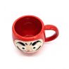 Tazza in ceramica giapponese ROSSA - REDDOHEDDO - daruma